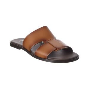 Boss Hugo Boss Kael Leather Slide, Brown